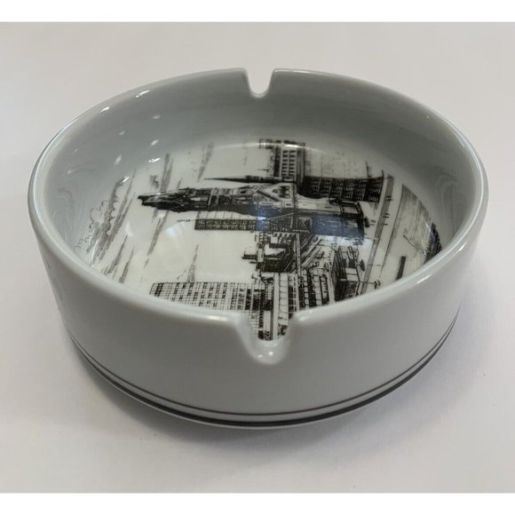 Schedel Bavaria Berlin Ash Tray Collectible Black White - Picture 8 of 9